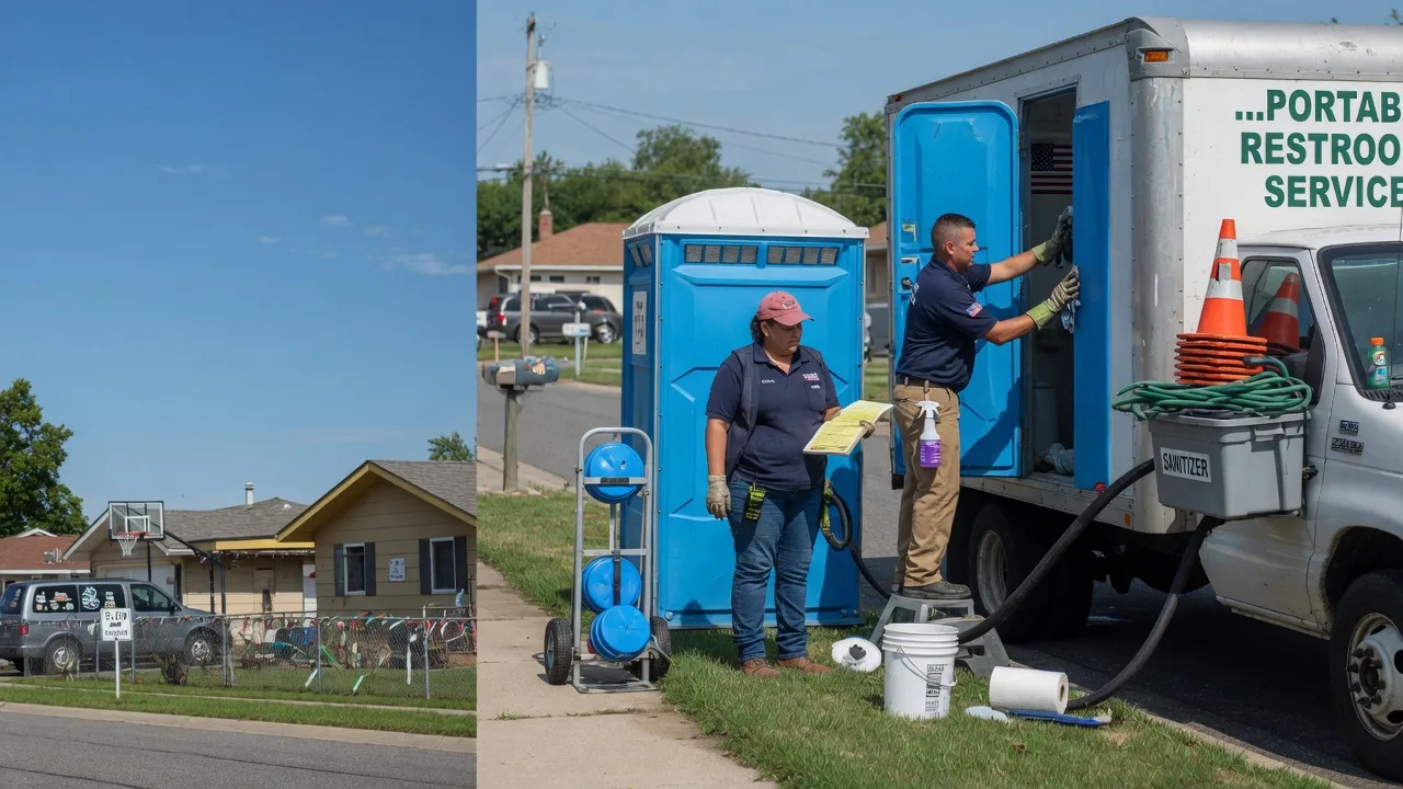 Portable Toilet Rental in Protem, MO near me